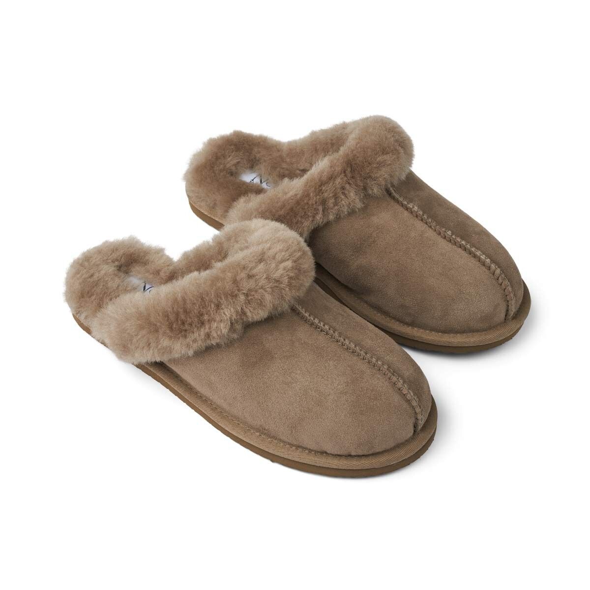 Chausson douillet Taupe