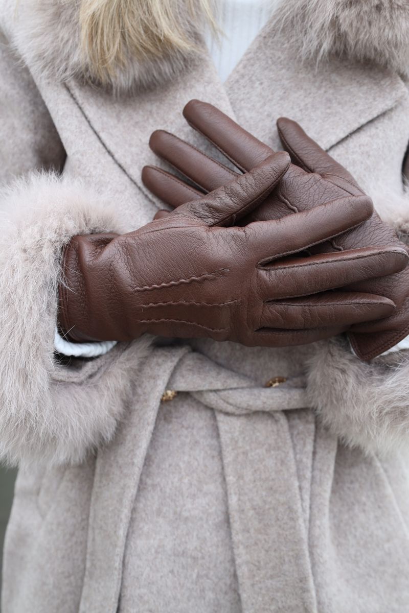 Gants Kate Cognac