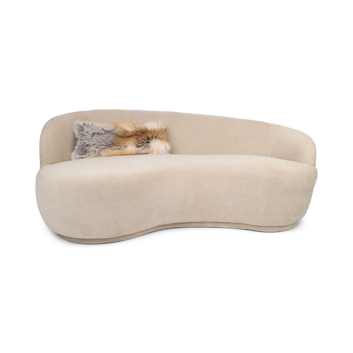 Coussin Premium en Renard | Doublure en Cachemire | Norvège | Renard Doré des Îles | 26x56 cm