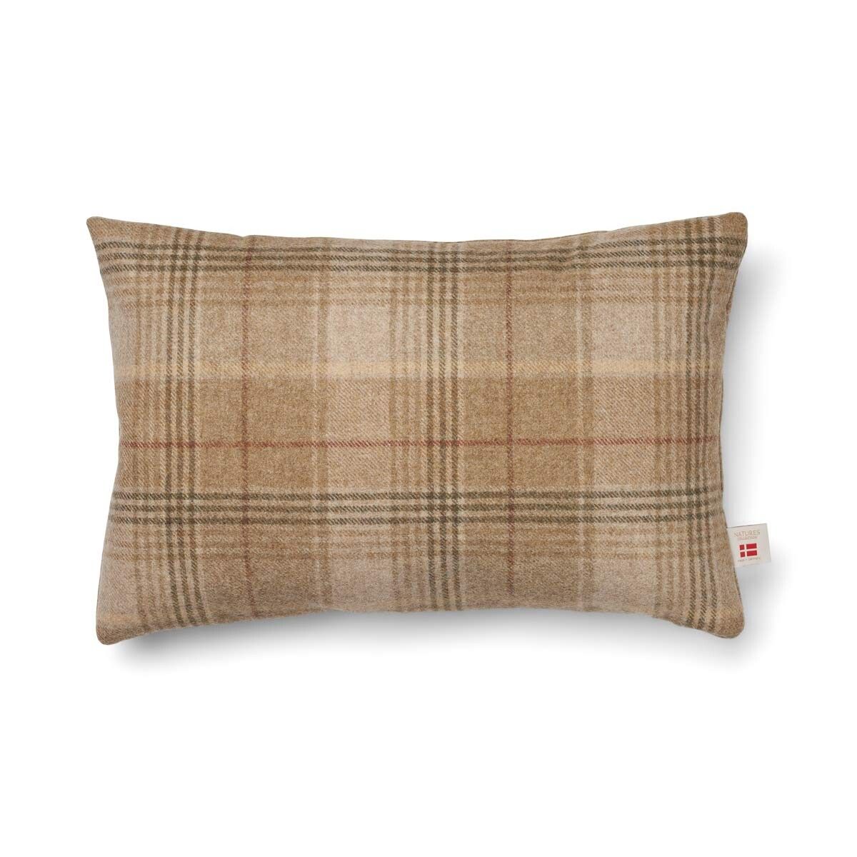 Coussin double face Sand-Beige