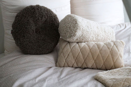 Coussin Traversin Anthracite