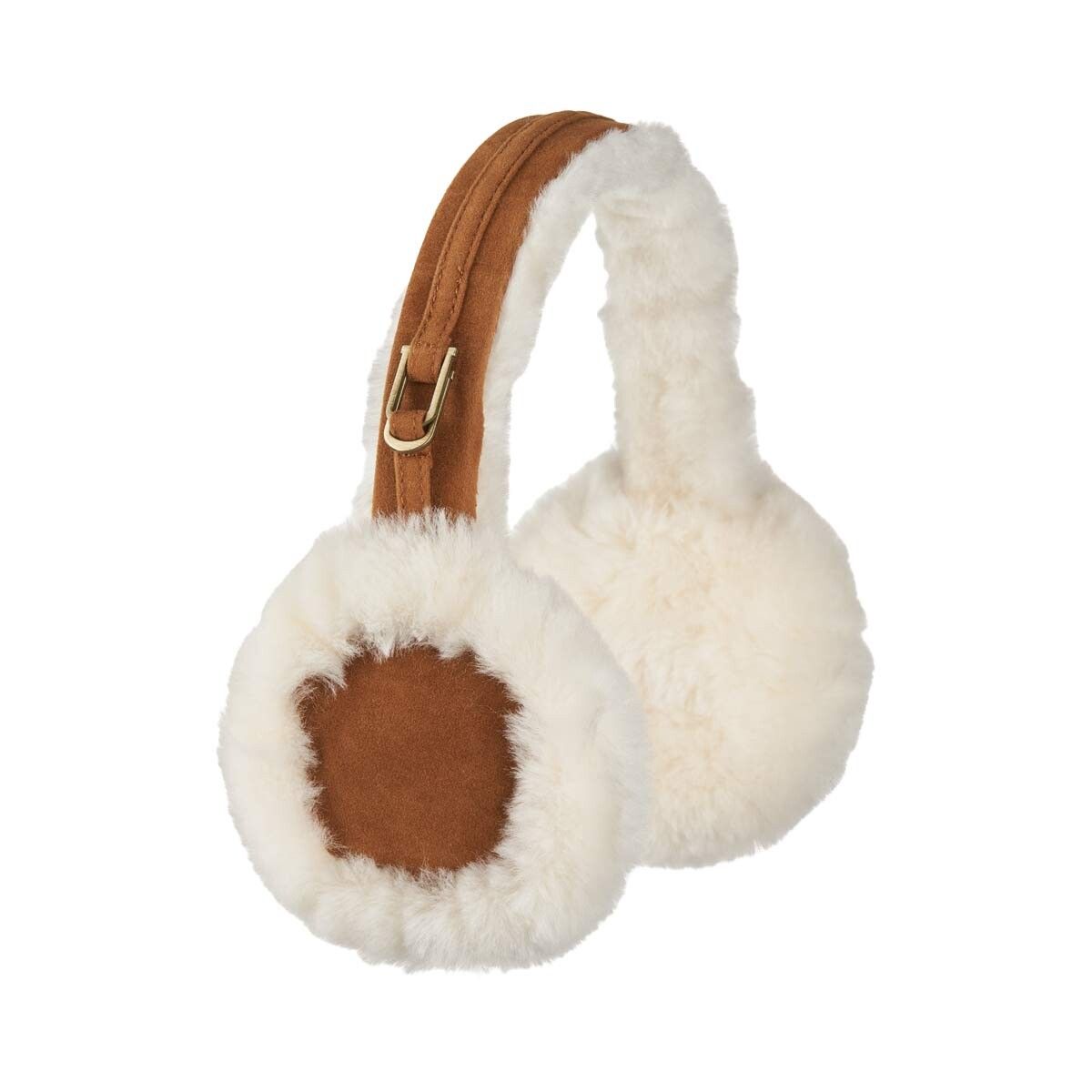 Cache-oreilles Simone Cuir brun
