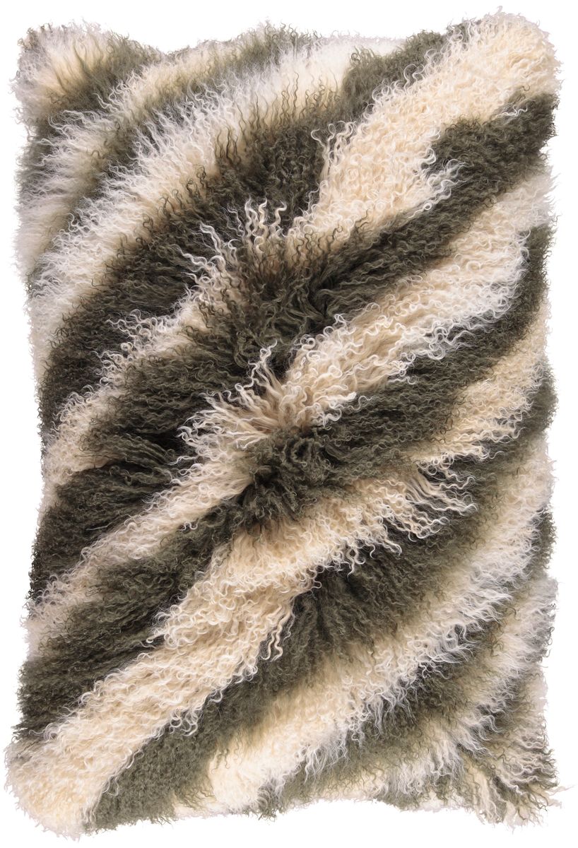 Coussin bouclé