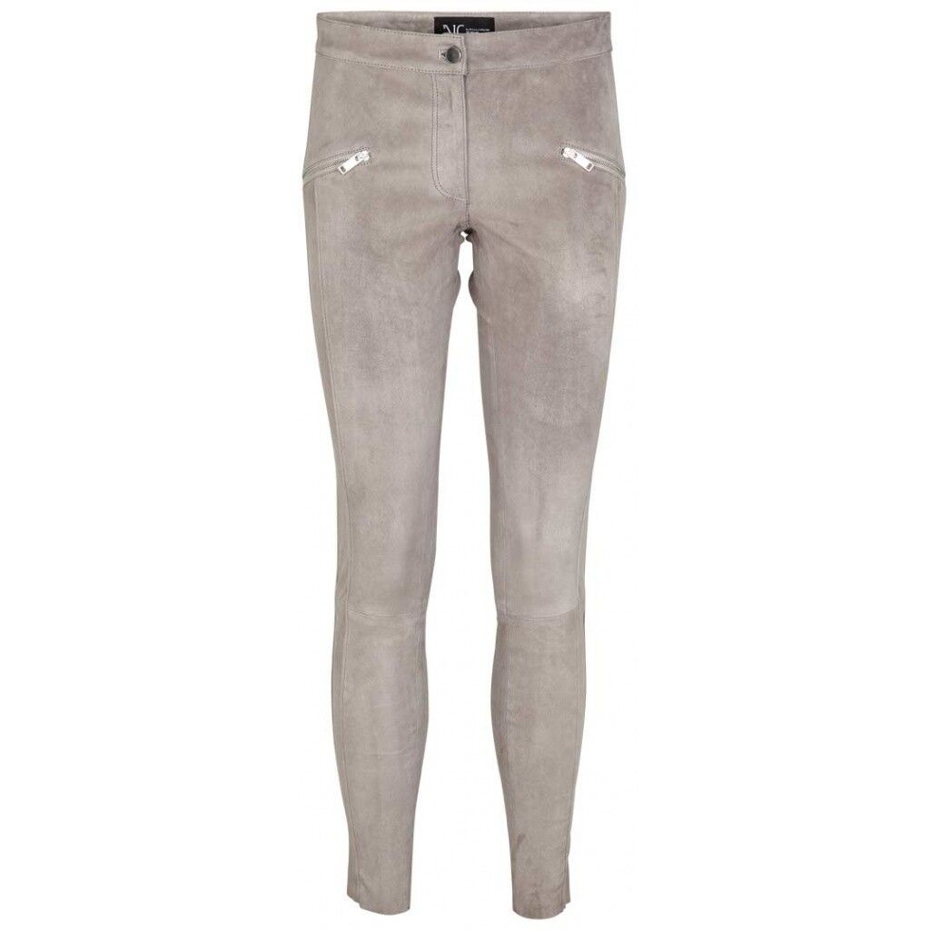 Leggings en daim Jasmin Gris Léger