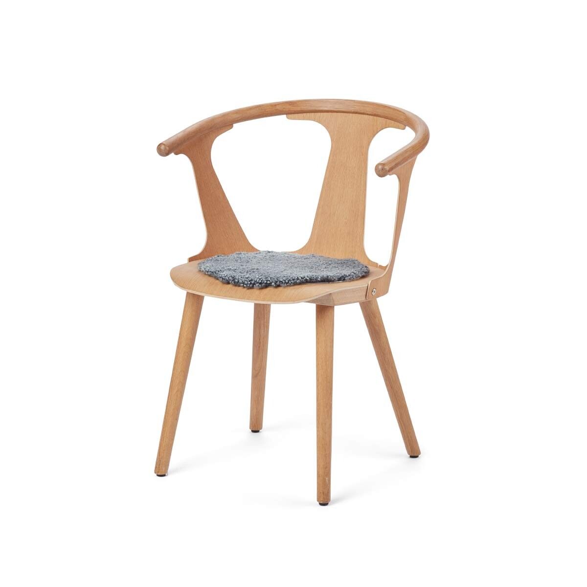 Dessus de siège | Laine longue | Ø34 cm