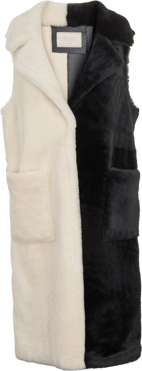 Gilet Raelynn Noir/Perle