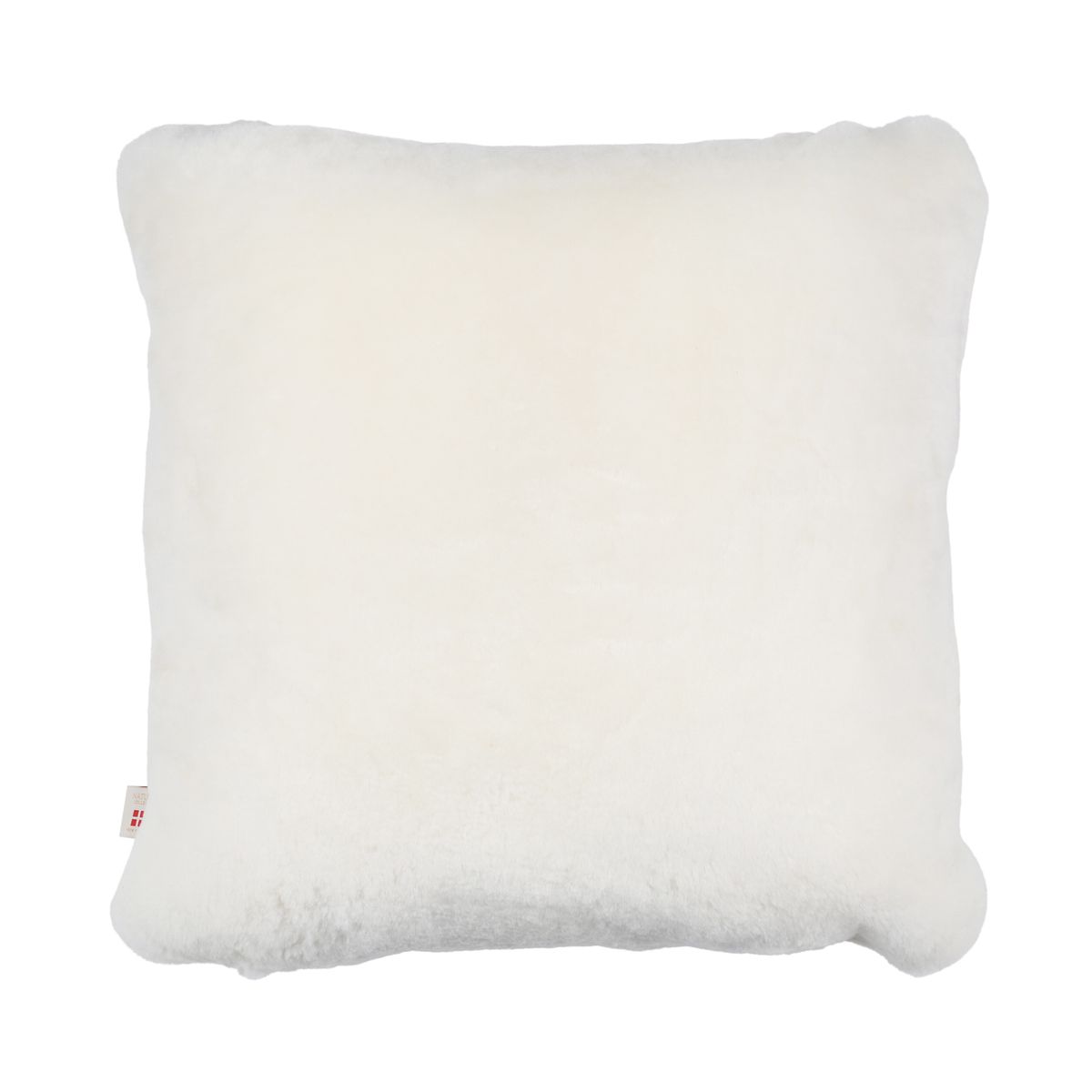 Coussin premium en peau de mouton | Poils longs | Nouvelle-Zélande | Double face Blanc