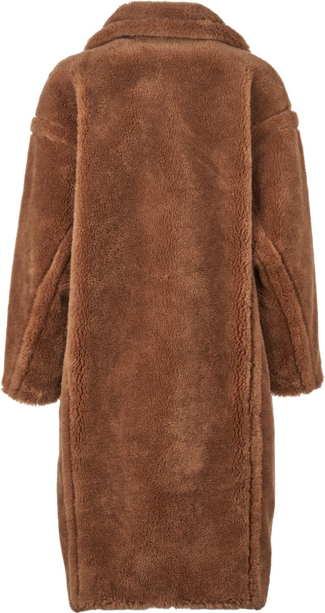 Manteau Donna Marron Teddy
