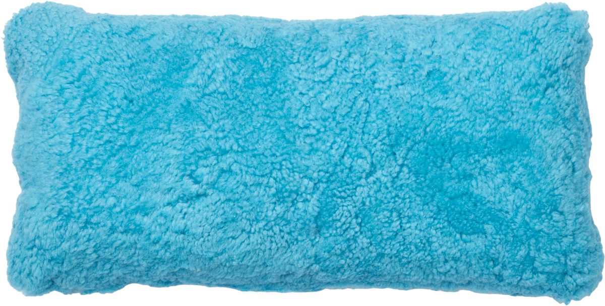 Coussin en laine courte