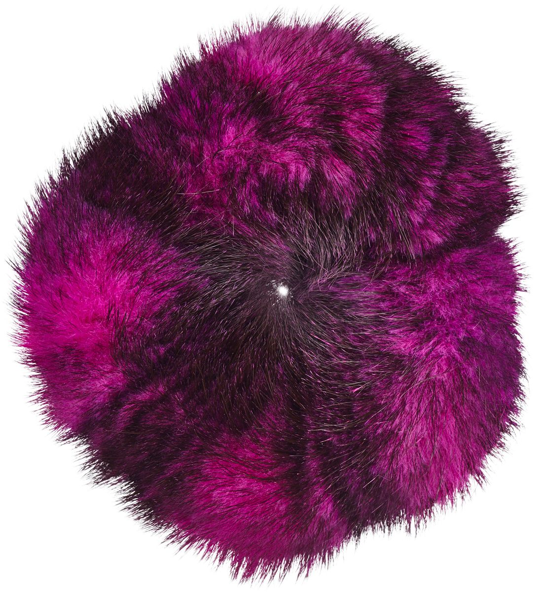 Bandeau en vison Rose