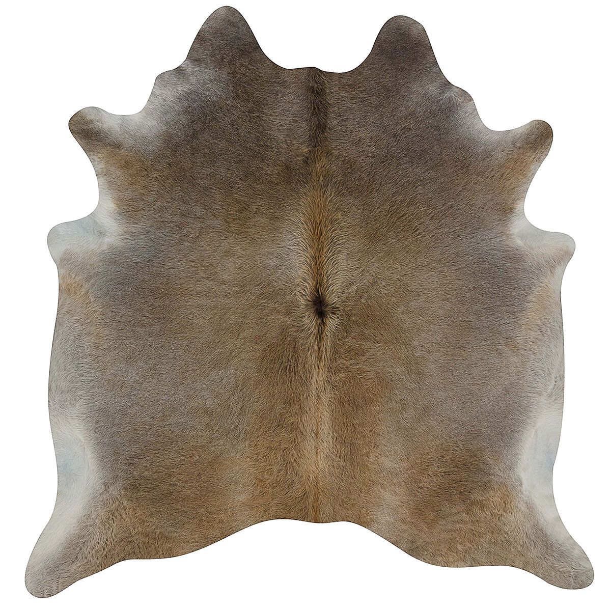 Peau de vache naturelle de première qualité | Brésil Beige Gris