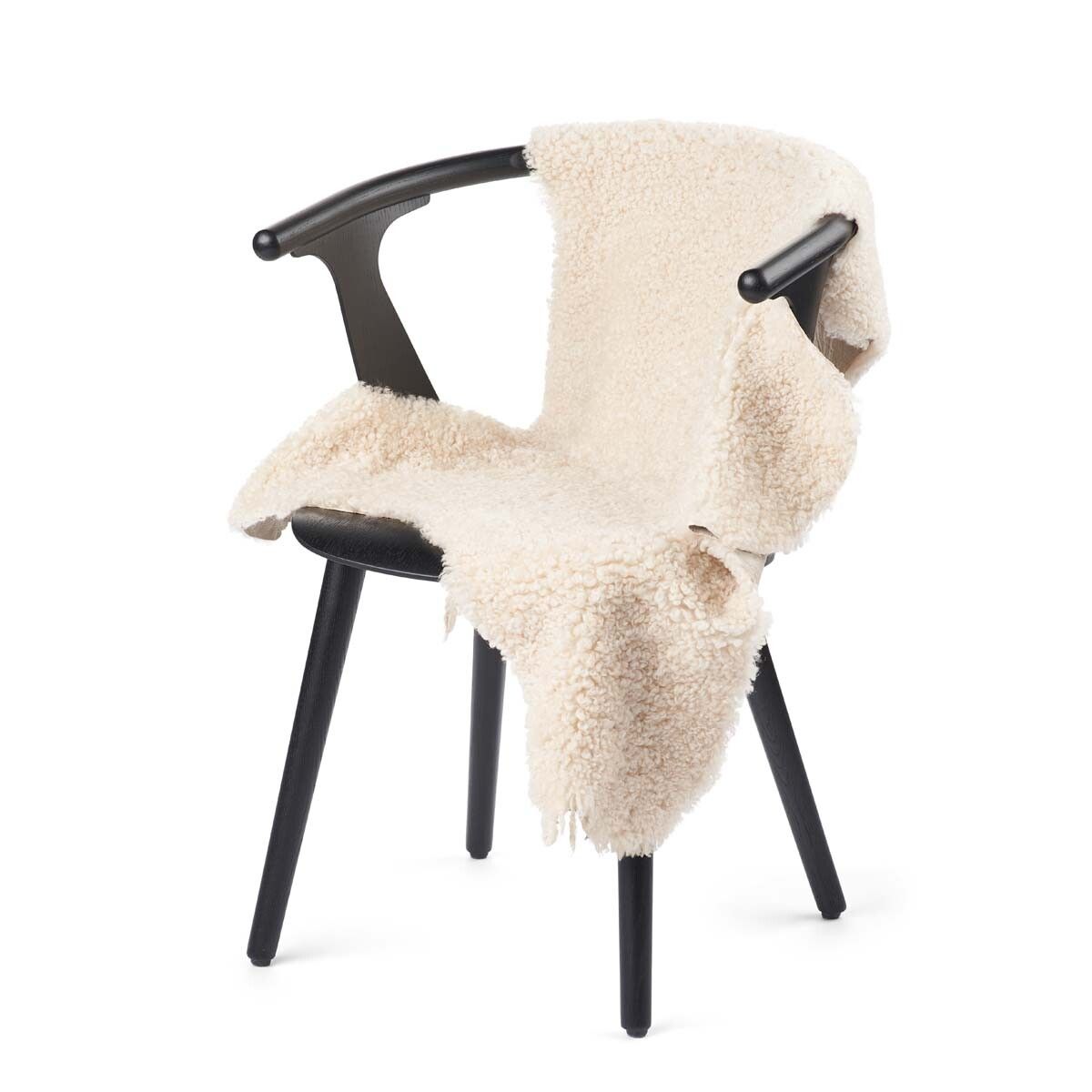 Peau de mouton double face | Amérique | 90 × 60 cm Ivoire
