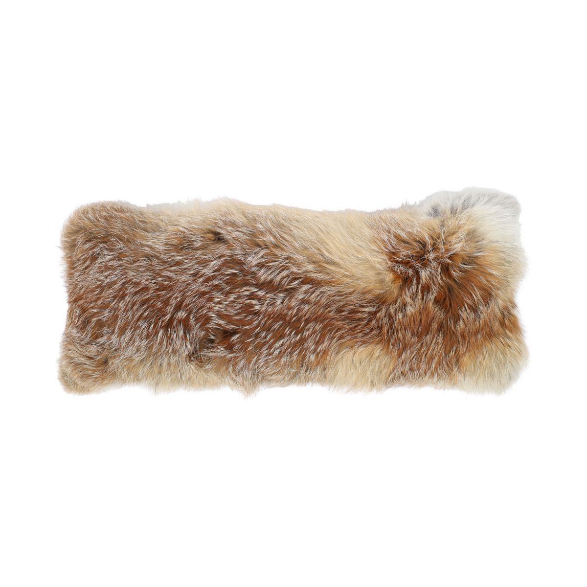 Coussin Premium en Renard | Dos en Cachemire | Norvège | Renard Roux Allemand | 25x55 cm Renard roux