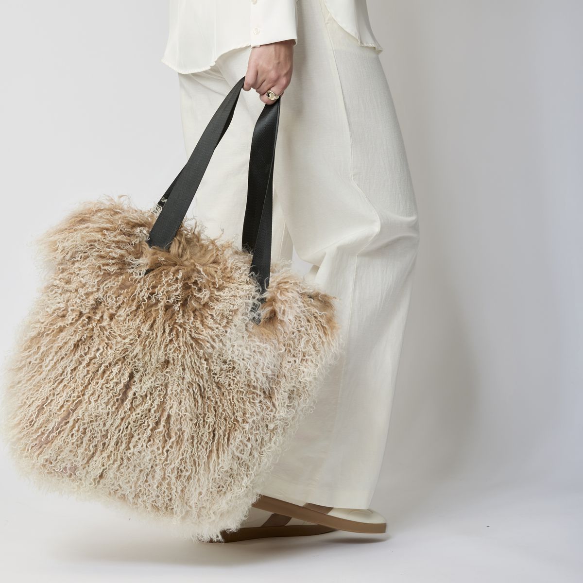 Hailey Shopper Vert sauge