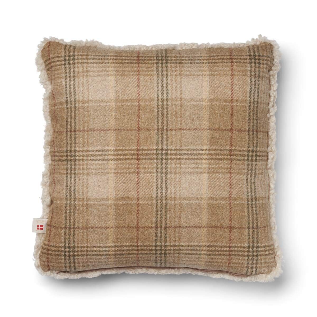 Coussin une face Sable-Beige/Pearl