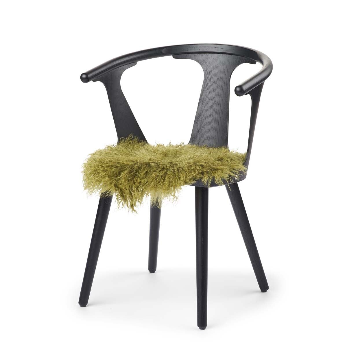 Dessus de siège en peau de mouton tibétaine | Ø38 cm Cime