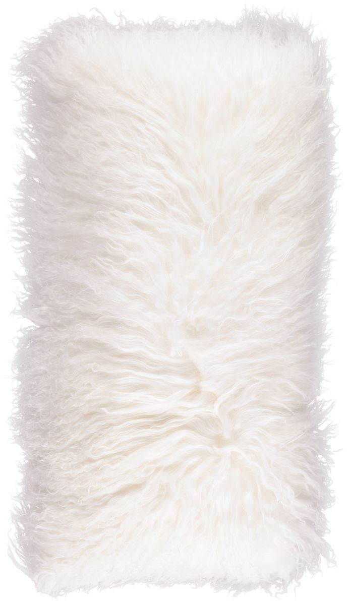 Coussin bouclé Ivoire
