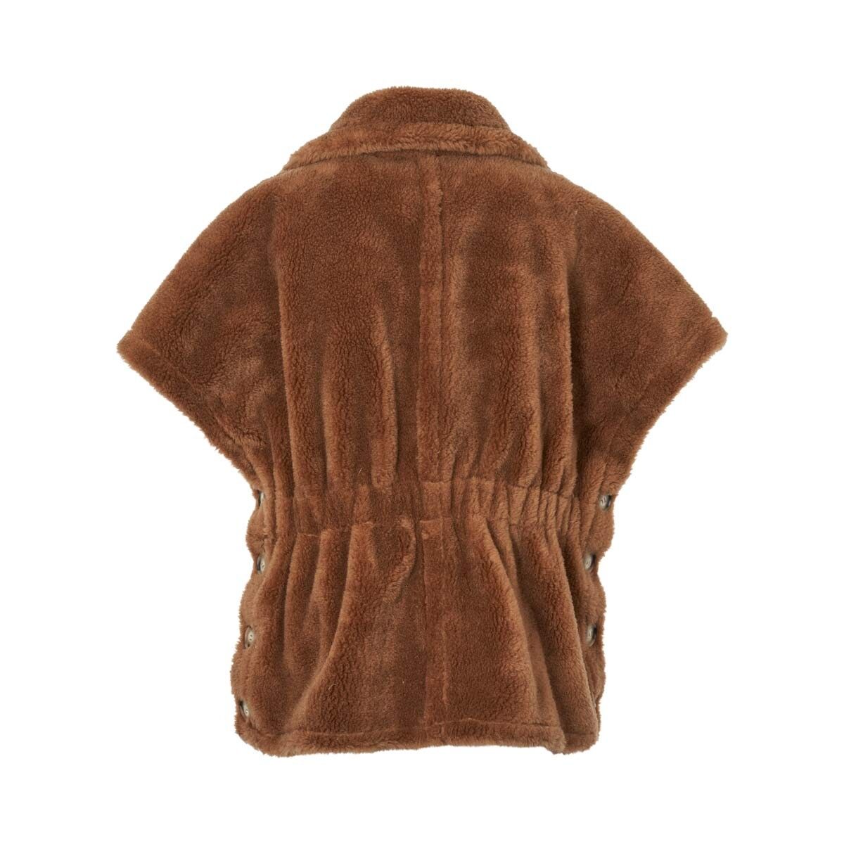 Poncho Elvira Marron Teddy