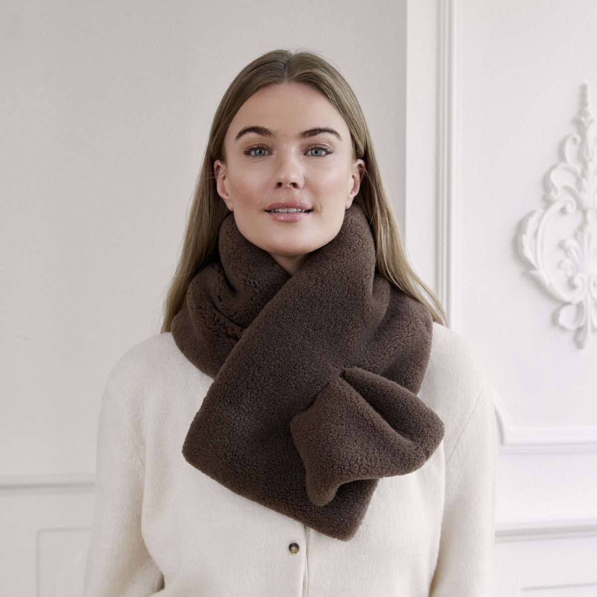 Écharpe Monta Beige