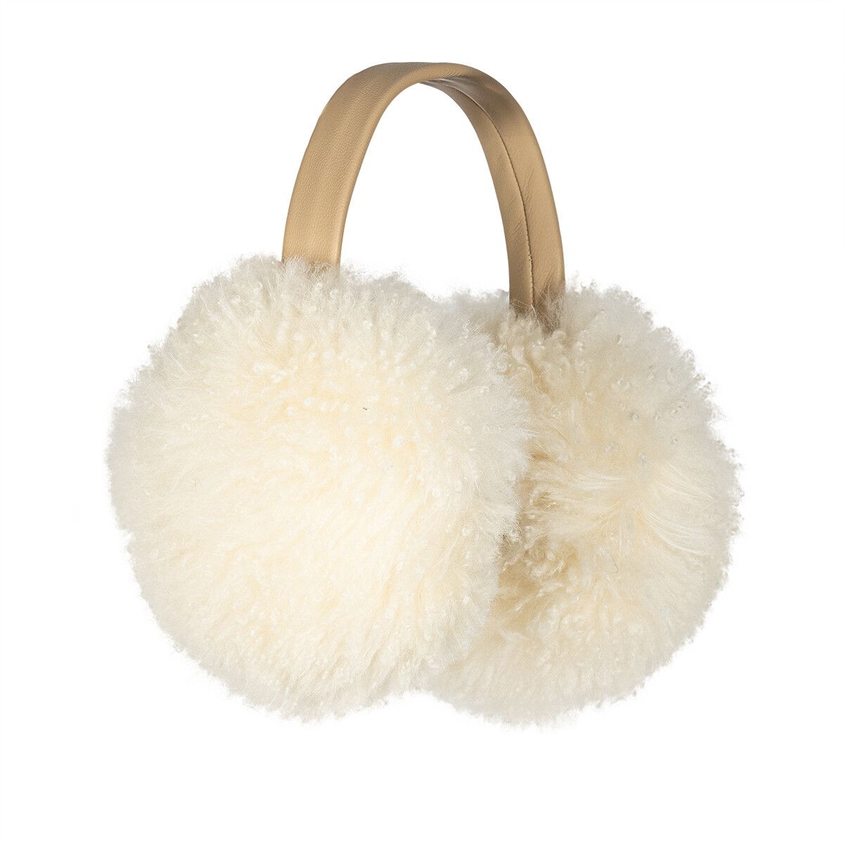 Cache-oreilles Sienna Blanc