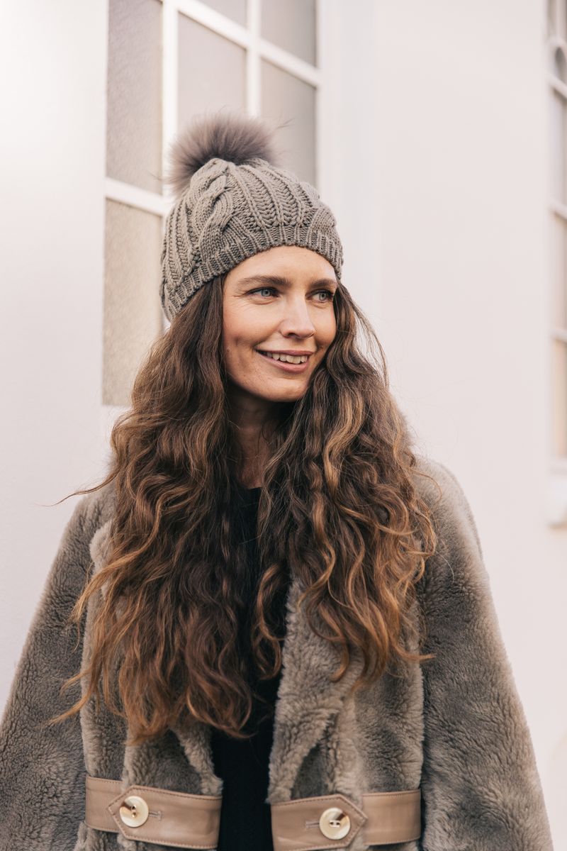 Chapeau Stine Taupe/Taupe