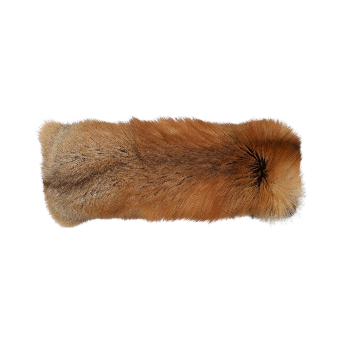 Coussin Premium en Renard | Dos en Cachemire | Norvège | Gold Cross | 30x70 cm