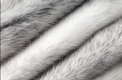 Écharpe en vison Black Cross