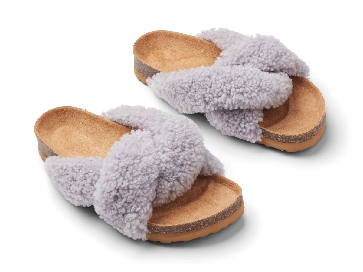 Chausson croisé Lilly Gris Léger
