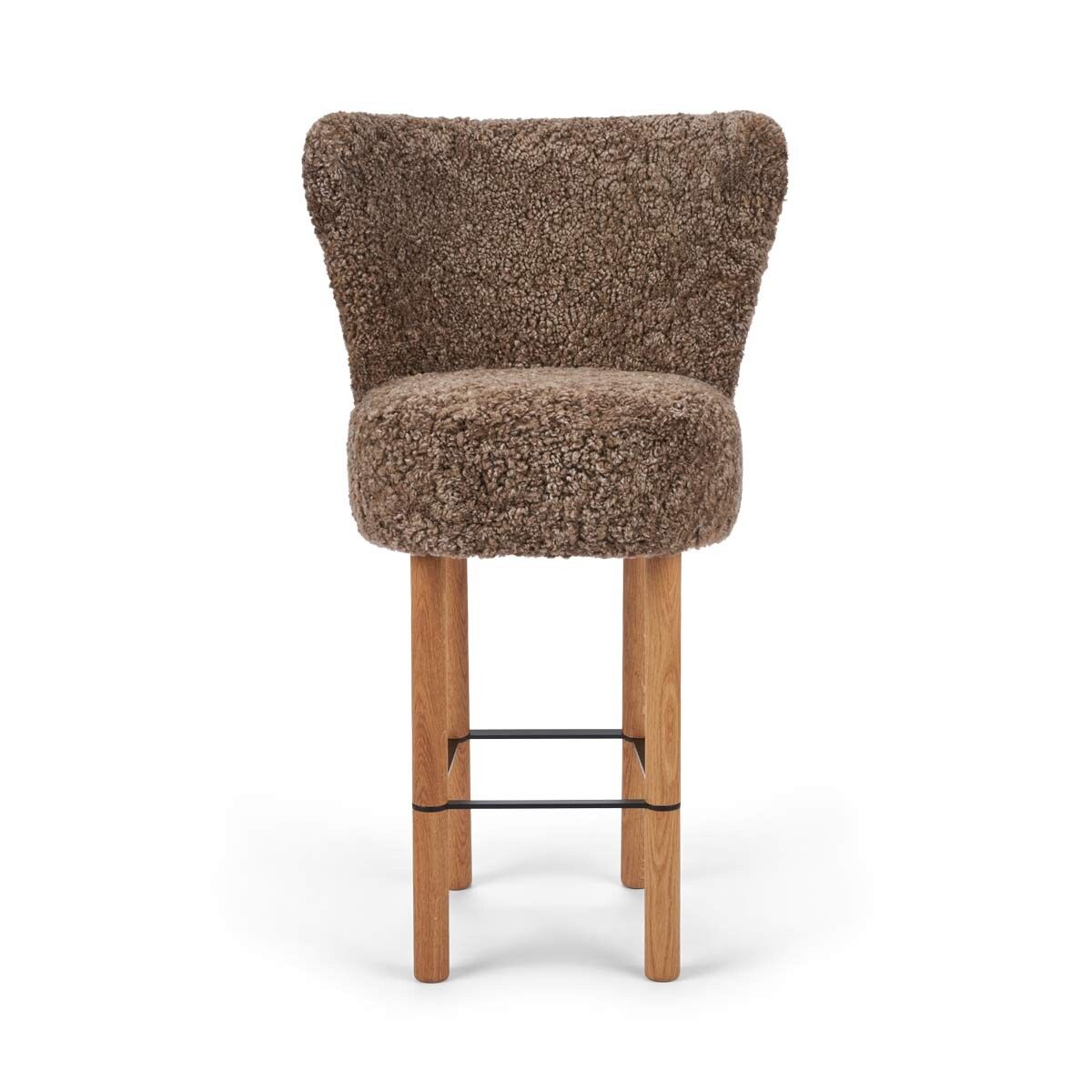 Tabouret de bar Emilia Taupe