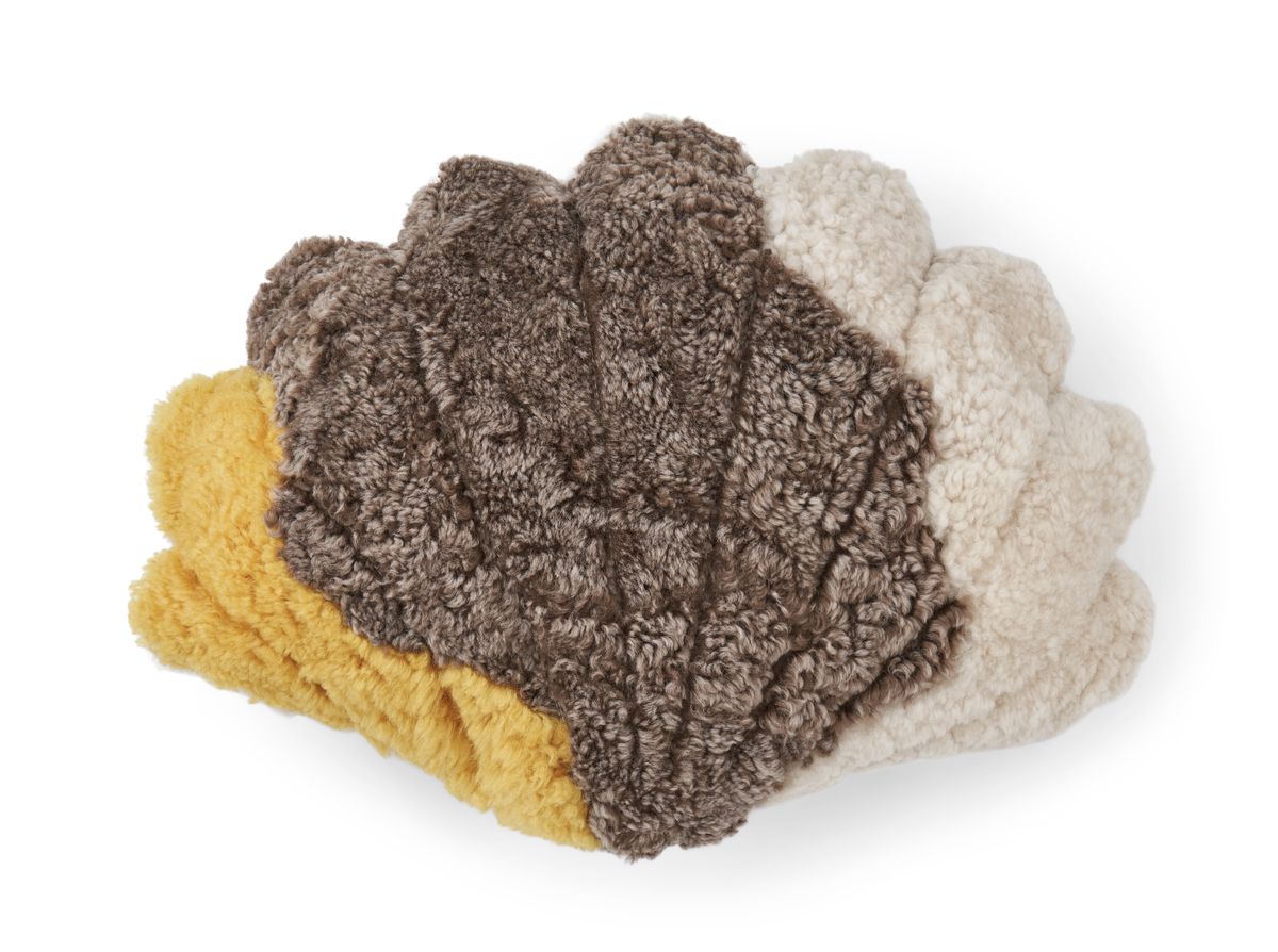 Coussin en forme de coquille