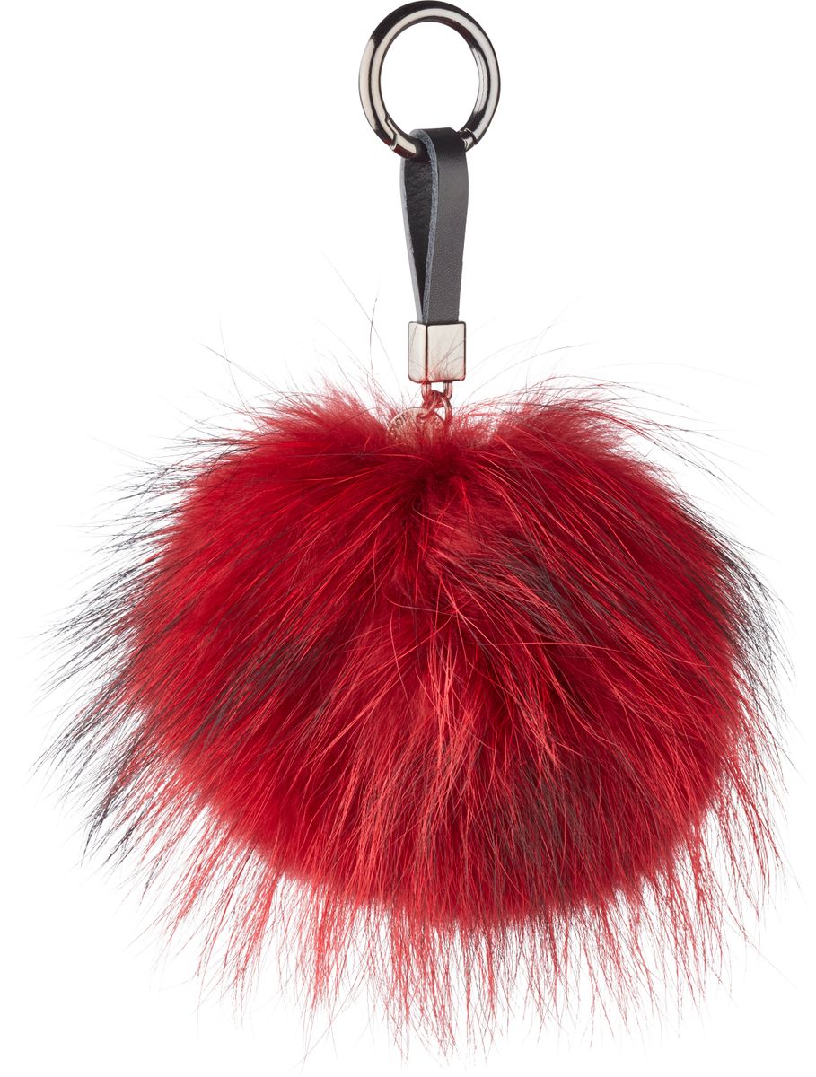 Porte-clés Pompon en vison