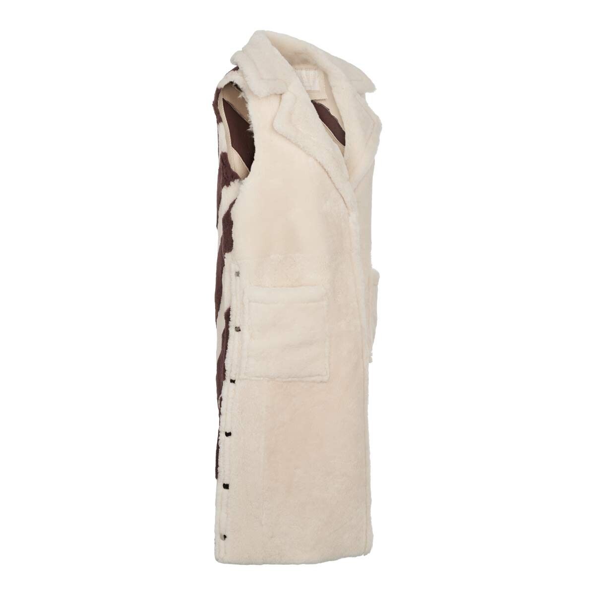 Gilet Raelynn Zèbre/Choco/Pearl