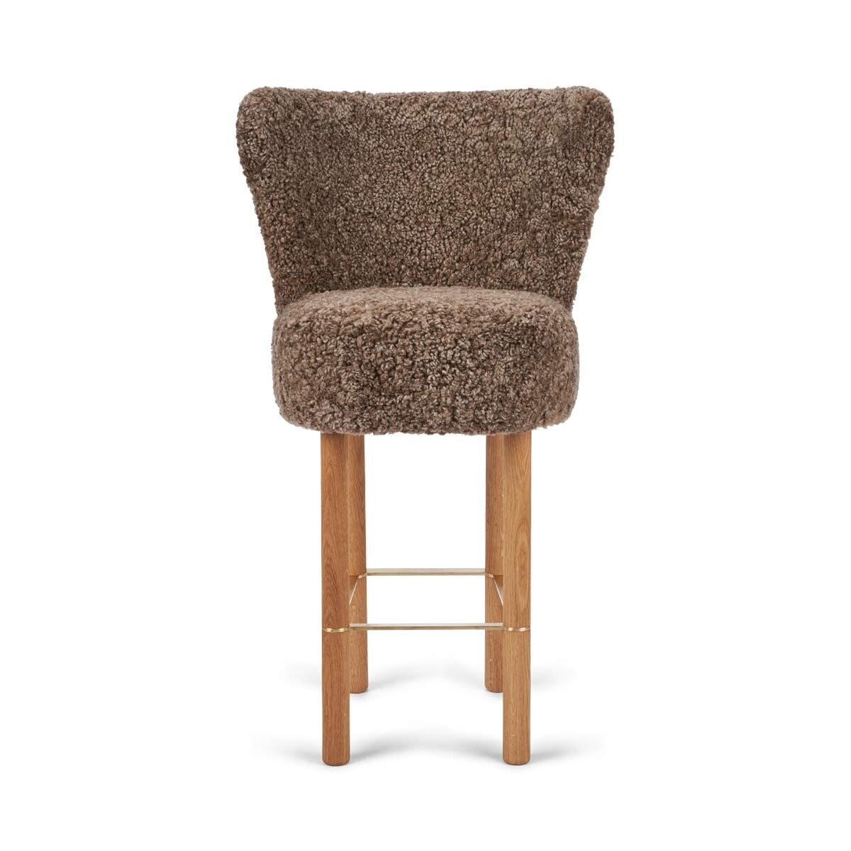 Tabouret de bar Emilia Taupe