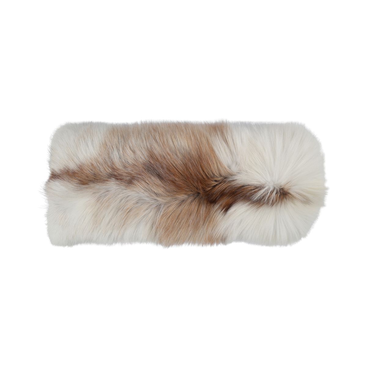 Coussin Premium en Renard | Doublure en Cachemire | Norvège | Sun Glow | 30x80 cm