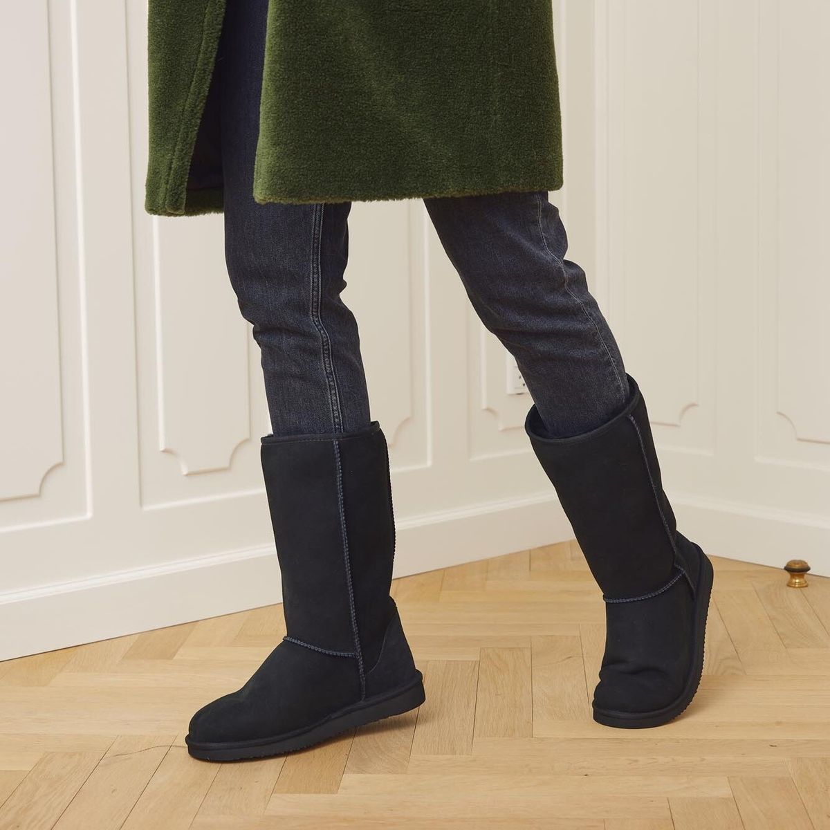 Botte haute Noir