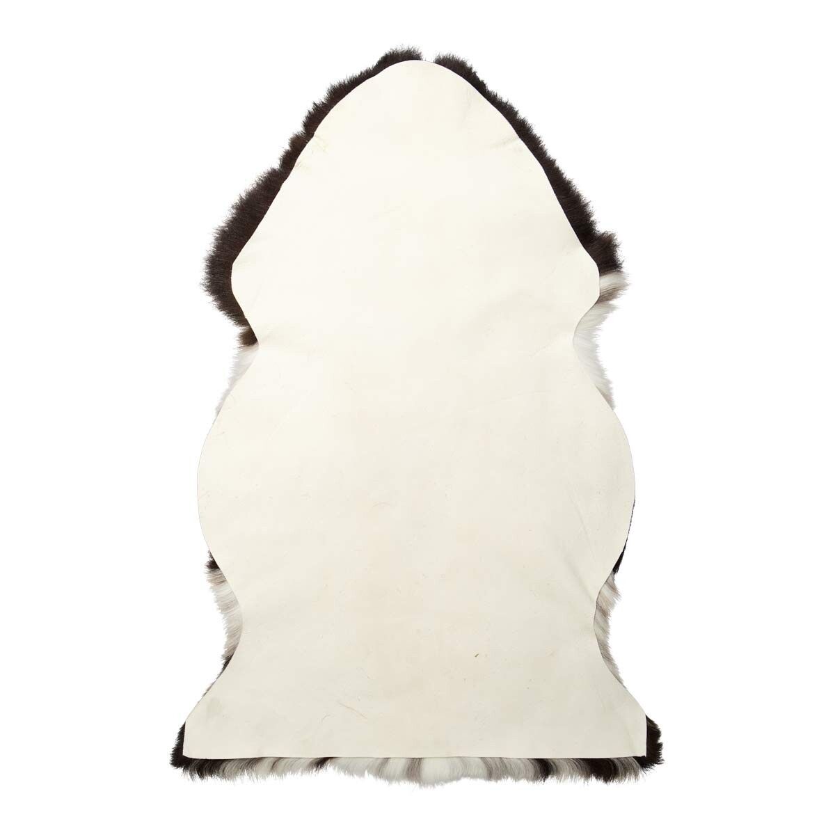 Peau de mouton de l’Himalaya 95 cm Tacheté foncé