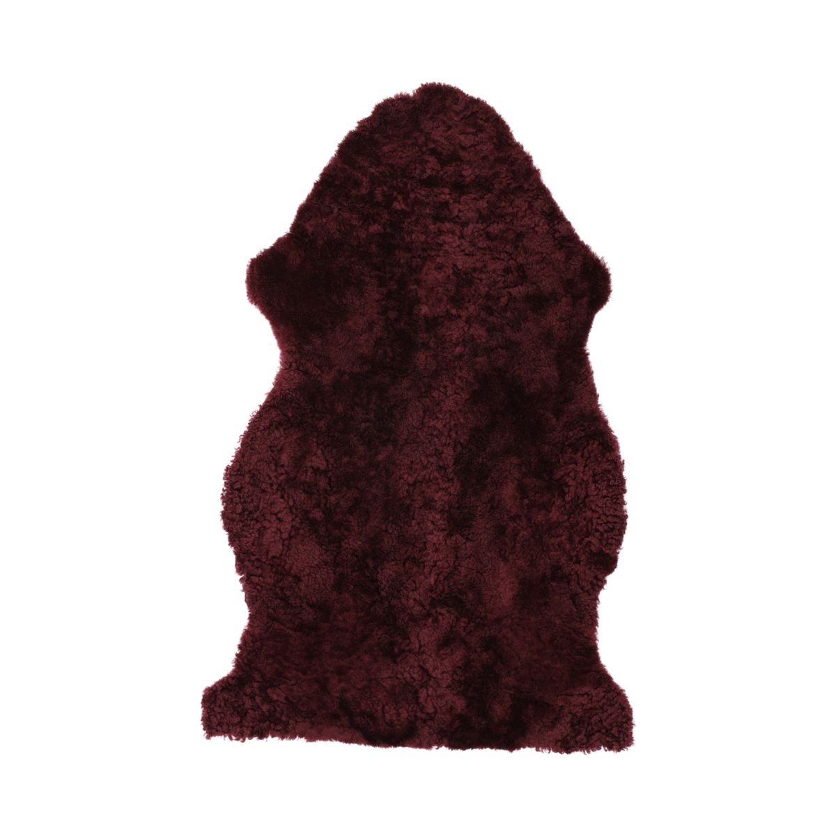 Peau de mouton à laine courte bouclée 90 cm Port Royal