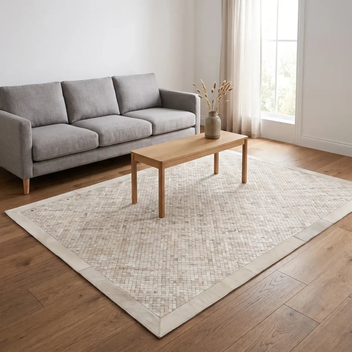 Tapis Design en Peau de Vache | Brésil | 200x300 cm | 170x240 cm