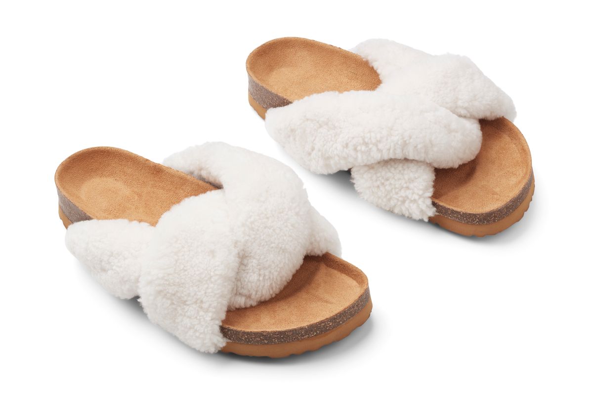Chausson croisé Lilly Blanc