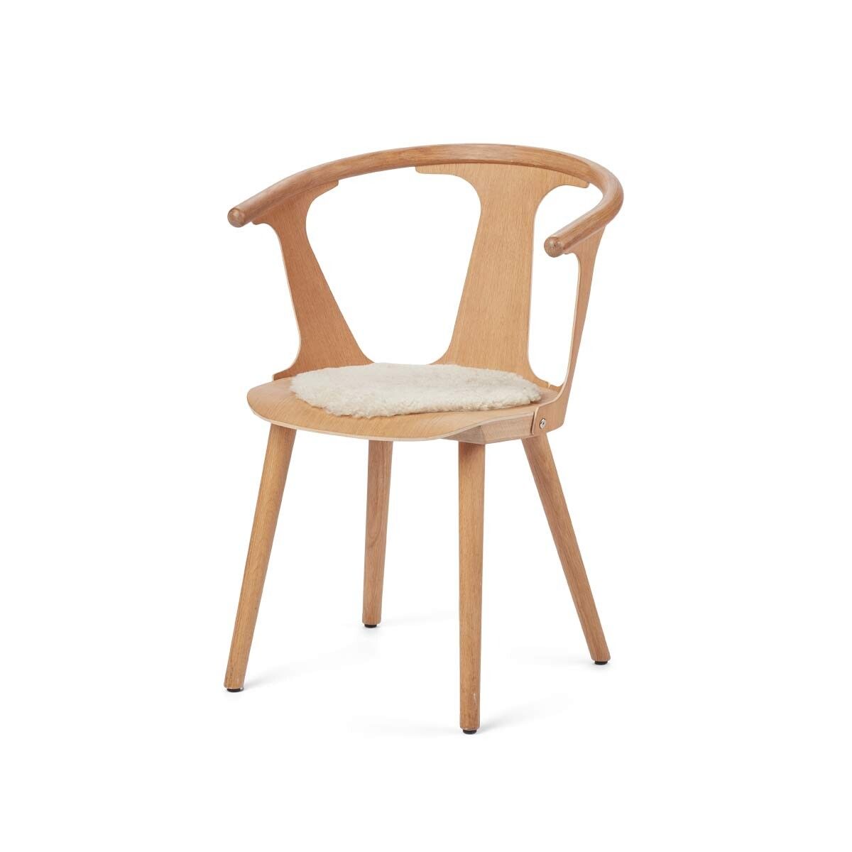 Dessus de siège | Laine longue | Ø34 cm