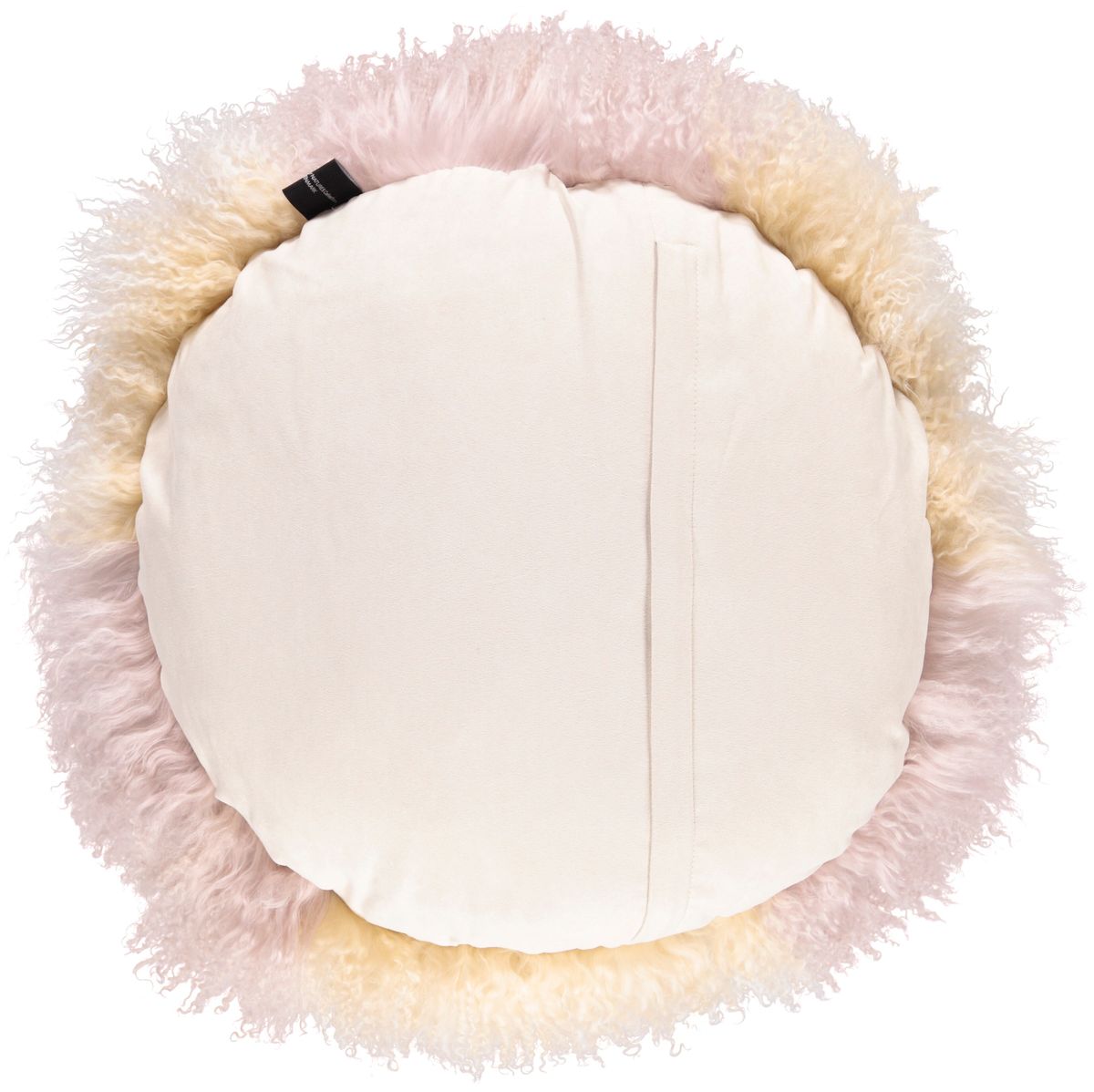 Coussin pour gâteau frisé Lever de soleil arctique/colombe