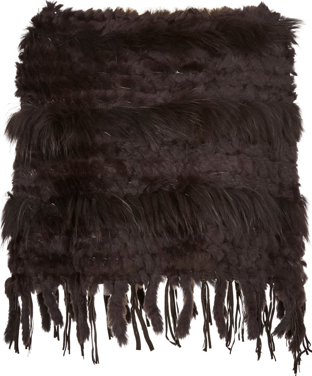 Poncho Kamilla Marron Foncé