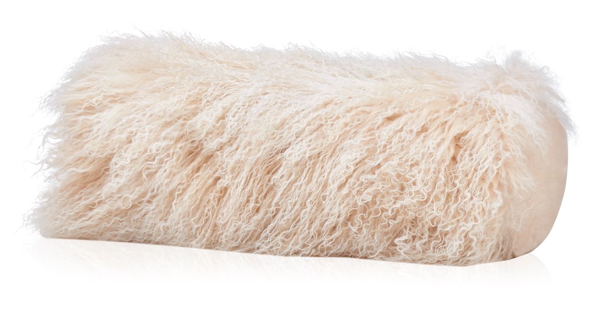 Coussin Traversin bouclé