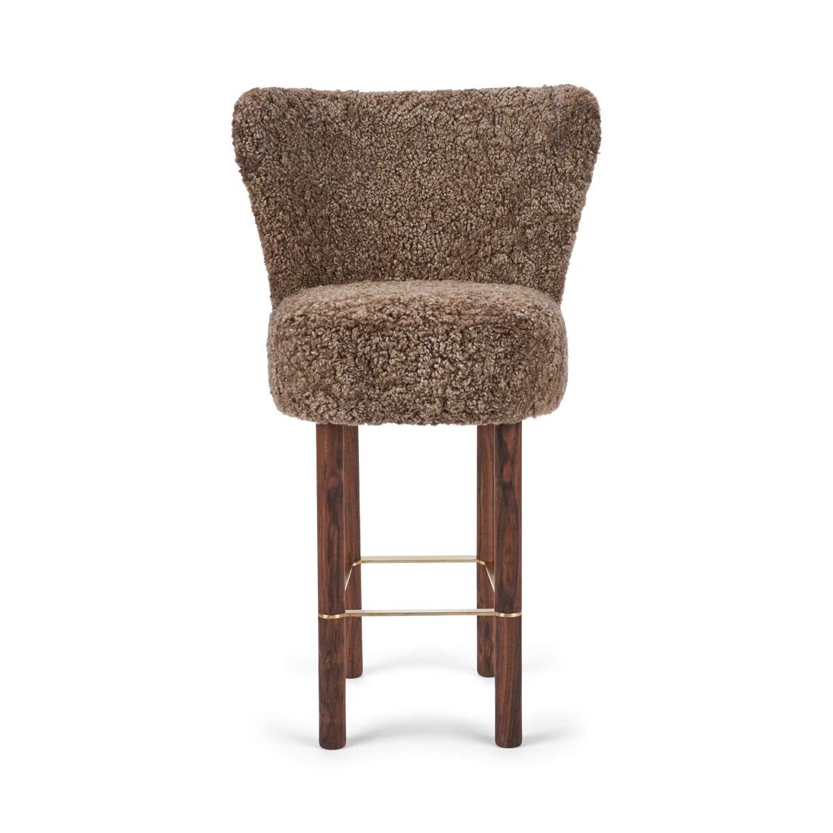 Tabouret de bar Emilia Taupe