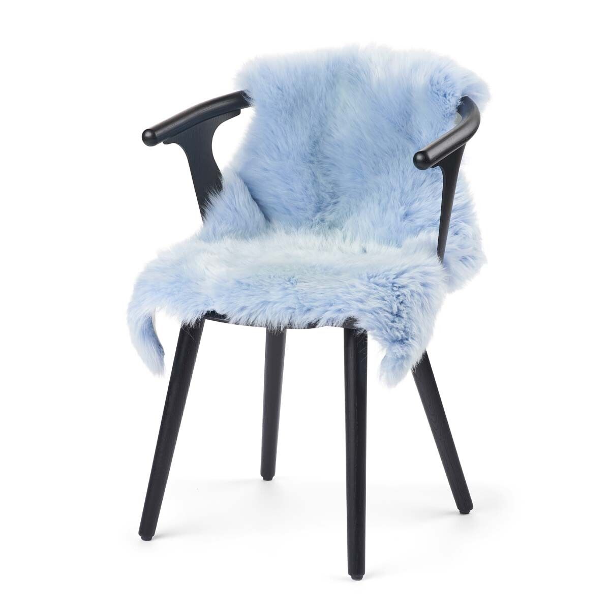 Peau de mouton de Nouvelle-Zélande à laine longue 100 cm Ciel d'été
