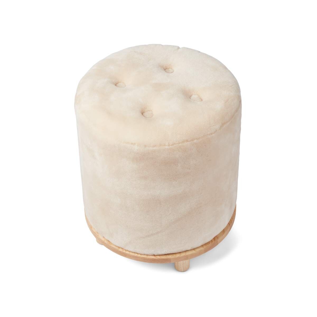 Tabouret Simon en Moccasin