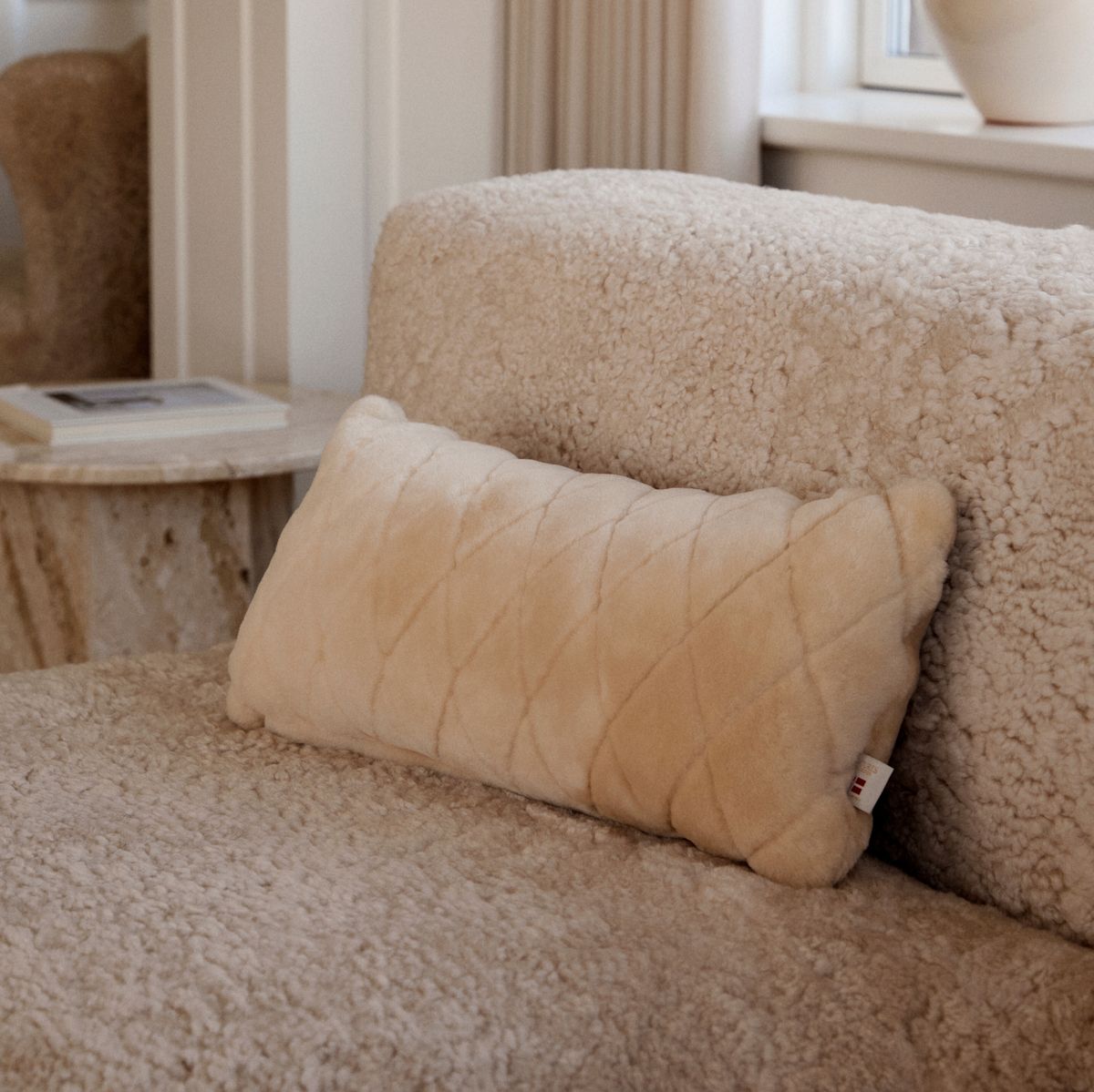 Coussin mocassin Châtaigne