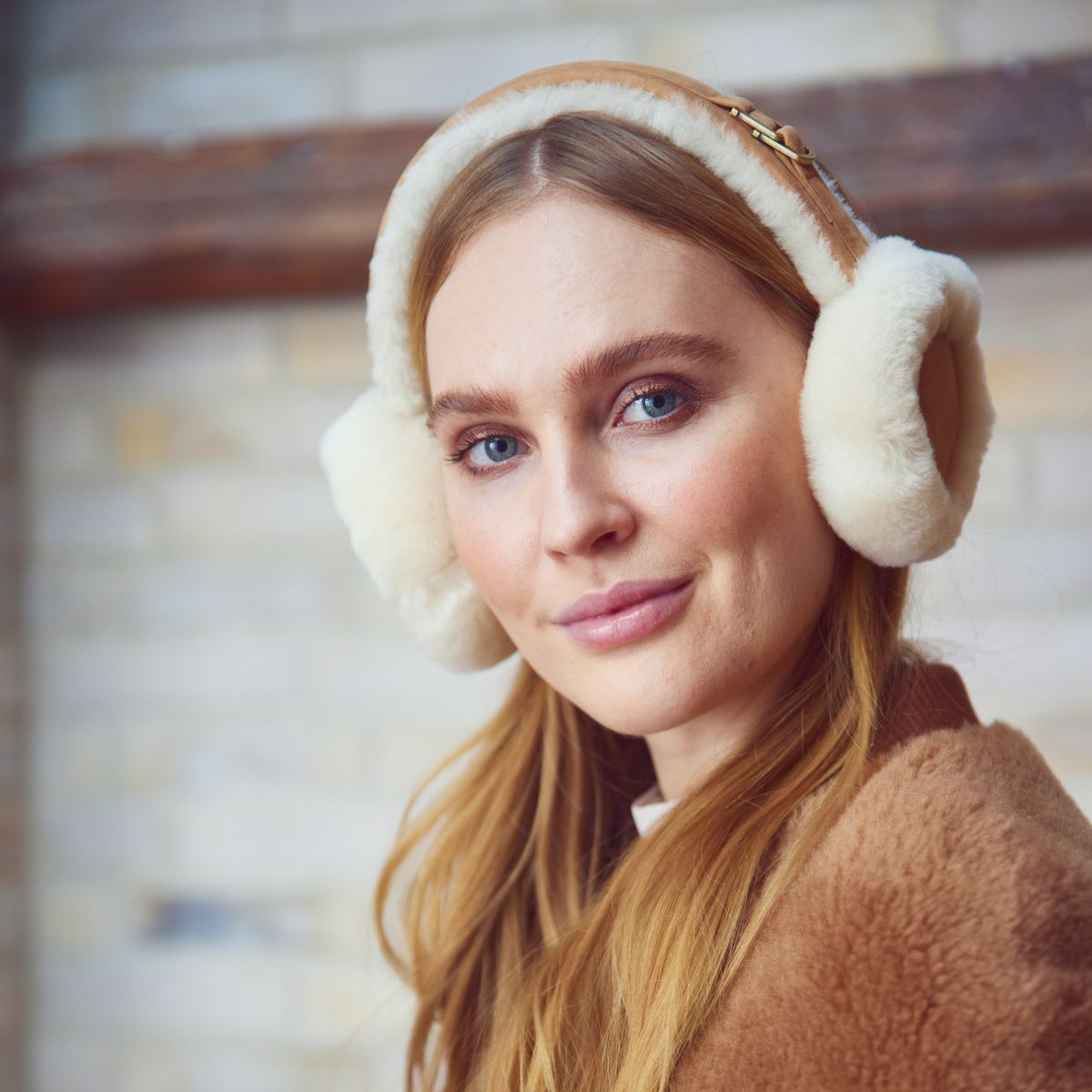 Cache-oreilles Simone Beige