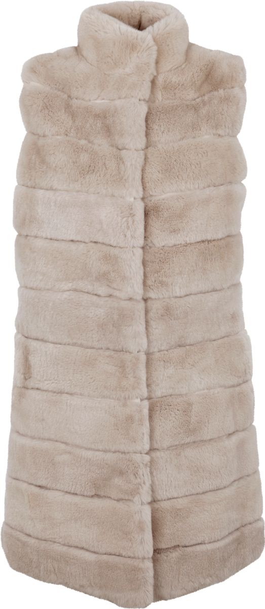 Gilet Ellie Taupe Simple