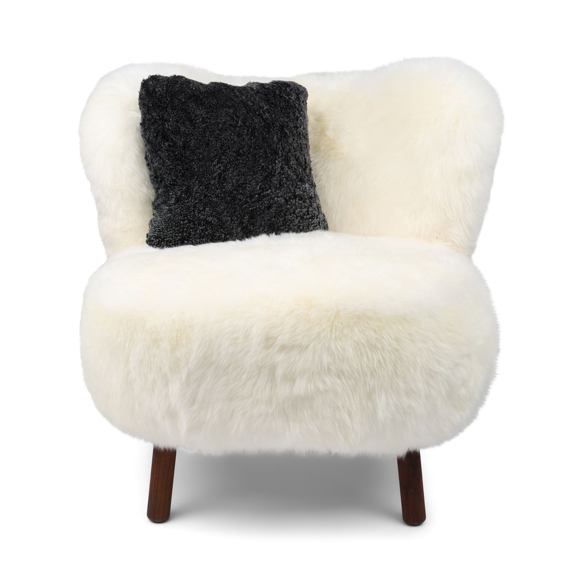 Fauteuil lounge Ethan Puffy Ivoire